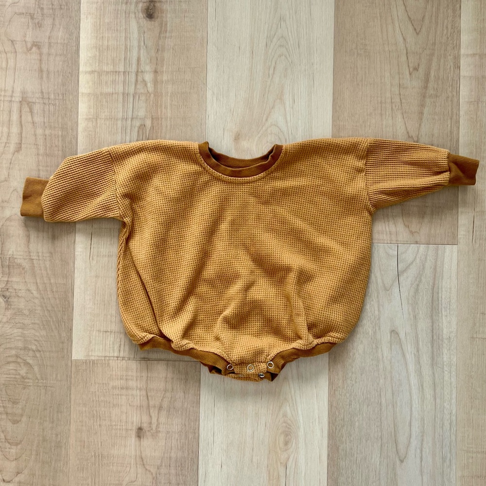 Winnie + Crew Weston Waffle Romper
